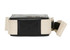 La Cuerda Vertical Messenger, &pound;150, Handbags, Black/Cream, Leather, Top view